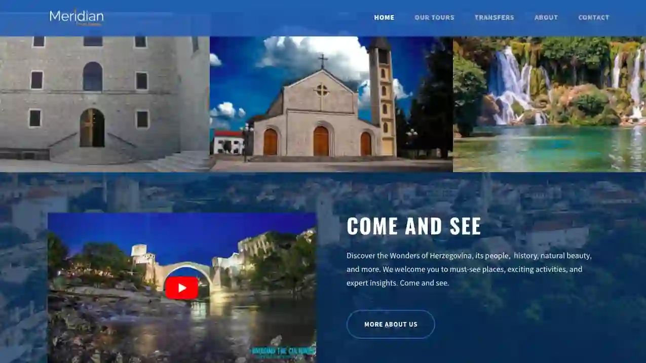 Demo screenshot of Meridian Mostar